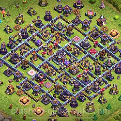 Base plan (layout), Town Hall Level 15 for trophies (defense) (#1469)