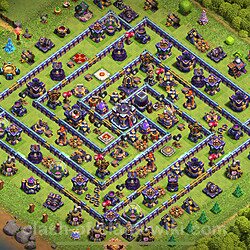 Base plan (layout), Town Hall Level 15 for trophies (defense) (#933)