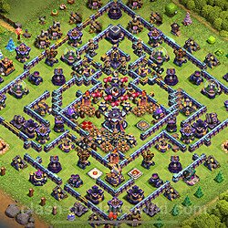 Base plan (layout), Town Hall Level 15 for trophies (defense) (#935)