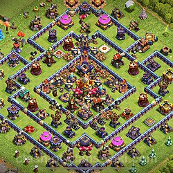 Base plan (layout), Town Hall Level 16 for trophies (defense) (#1586)