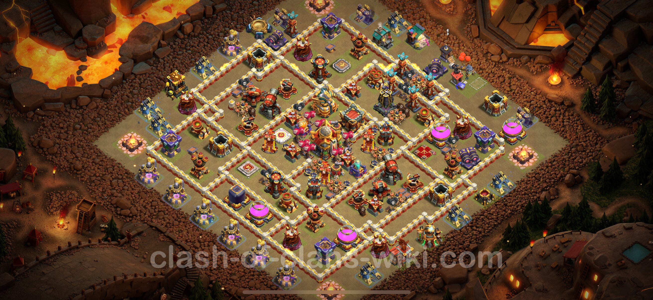 Best War Base Th With Link Anti Everything Town Hall Level