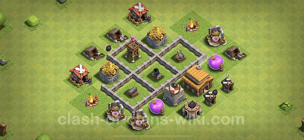 Diseño de aldea para farming - Ayuntamiento 3 al Maximo - Full COC TH3 Perfecta Distribucion, #40