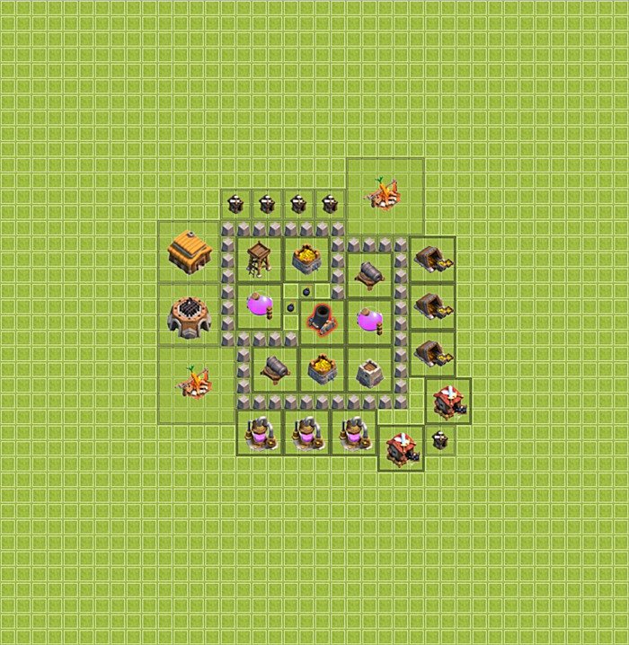 Base plan TH3 (design / layout) for Farming, #8