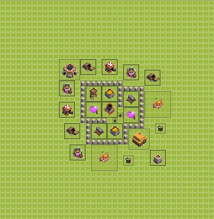 Base plan TH3 (design / layout) for Farming, #9