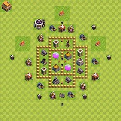 Base plan (layout), Town Hall Level 5 for farming (#61)