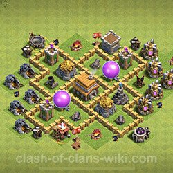 Base plan (layout), Town Hall Level 5 for farming (#82)