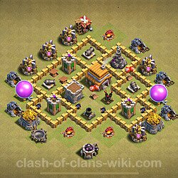 Base plan (layout), Town Hall Level 5 for clan wars (#1719)