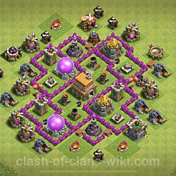 Base plan (layout), Town Hall Level 6 for farming (#294)