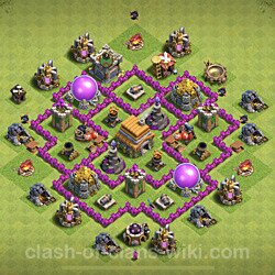 Base plan (layout), Town Hall Level 6 for farming (#298)