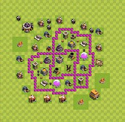 Base plan (layout), Town Hall Level 6 for farming (#49)