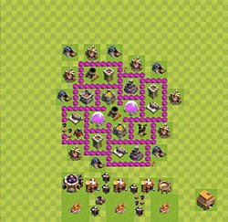 Base plan (layout), Town Hall Level 6 for farming (#56)