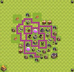 Base plan (layout), Town Hall Level 6 for farming (#58)