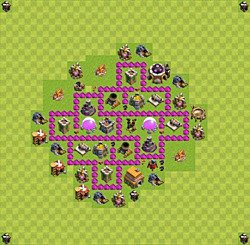 Base plan (layout), Town Hall Level 6 for farming (#59)