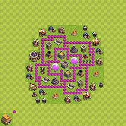 Base plan (layout), Town Hall Level 6 for farming (#65)