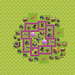 Base plan (layout), Town Hall Level 6 for farming (#67)
