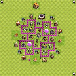 Base plan (layout), Town Hall Level 6 for farming (#68)