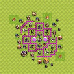Base plan (layout), Town Hall Level 6 for farming (#69)