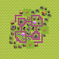 Base plan (layout), Town Hall Level 6 for farming (#71)