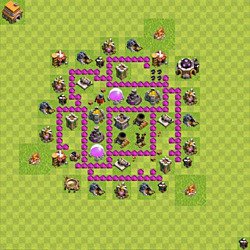 Base plan (layout), Town Hall Level 6 for farming (#72)