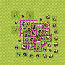 Base plan (layout), Town Hall Level 6 for farming (#82)