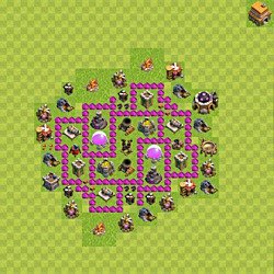 Base plan (layout), Town Hall Level 6 for farming (#86)