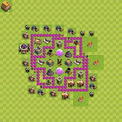 Base plan (layout), Town Hall Level 6 for farming (#87)