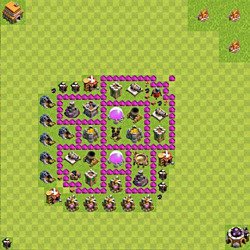 Base plan (layout), Town Hall Level 6 for farming (#88)