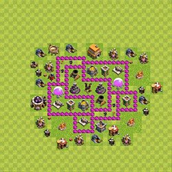 Base plan (layout), Town Hall Level 6 for farming (#89)