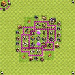 Base plan (layout), Town Hall Level 6 for farming (#90)