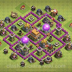 Base plan (layout), Town Hall Level 6 for farming (#93)