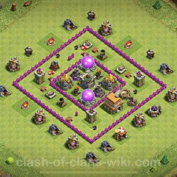 Base plan (layout), Town Hall Level 6 for farming (#95)