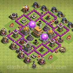 Base plan (layout), Town Hall Level 6 for farming (#98)