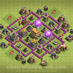 Base plan (layout), Town Hall Level 6 for farming (#99)