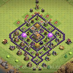 Base plan (layout), Town Hall Level 7 for trophies (defense) (#396)
