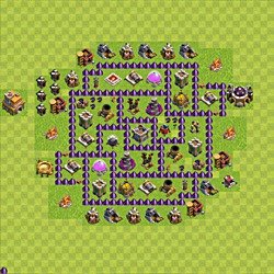 Base plan (layout), Town Hall Level 7 for farming (#119)