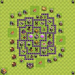 Base plan (layout), Town Hall Level 7 for farming (#121)