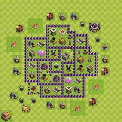 Base plan (layout), Town Hall Level 7 for farming (#125)
