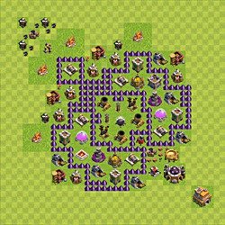 Base plan (layout), Town Hall Level 7 for farming (#143)
