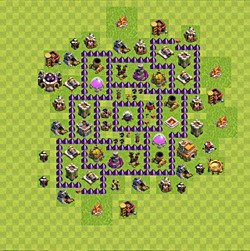 Base plan (layout), Town Hall Level 7 for farming (#147)