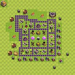 Base plan (layout), Town Hall Level 7 for farming (#149)