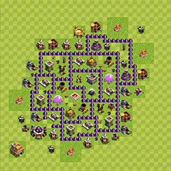 Base plan (layout), Town Hall Level 7 for farming (#150)