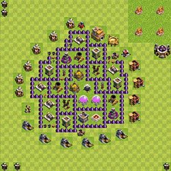 Base plan (layout), Town Hall Level 7 for farming (#154)