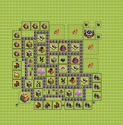 Base plan (layout), Town Hall Level 7 for farming (#3)