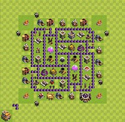 Base plan (layout), Town Hall Level 7 for farming (#53)