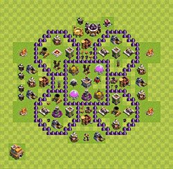 Base plan (layout), Town Hall Level 7 for farming (#56)