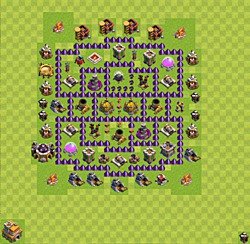 Base plan (layout), Town Hall Level 7 for farming (#70)