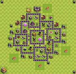 Base plan (layout), Town Hall Level 7 for farming (#76)