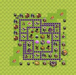Base plan (layout), Town Hall Level 7 for farming (#82)