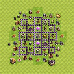 Base plan (layout), Town Hall Level 7 for farming (#84)