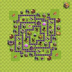 Base plan (layout), Town Hall Level 7 for farming (#94)